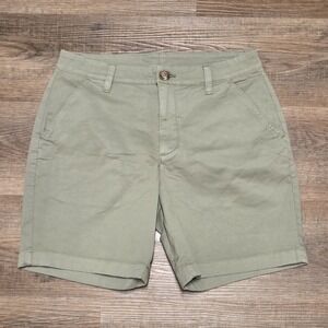 Chubbies 7" Inseam Green Khaki Stretch Chino Preppy Shorts Men's Size 30‎